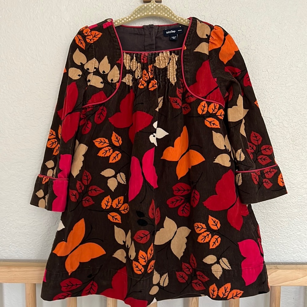 Baby GAP 2T fall corduroy dress
